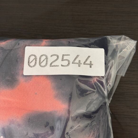 Sundry Sweatshirt Women Medium Tie Dye Pullover Crewneck Sweater Soft Coral Blue - Picture 9 of 9